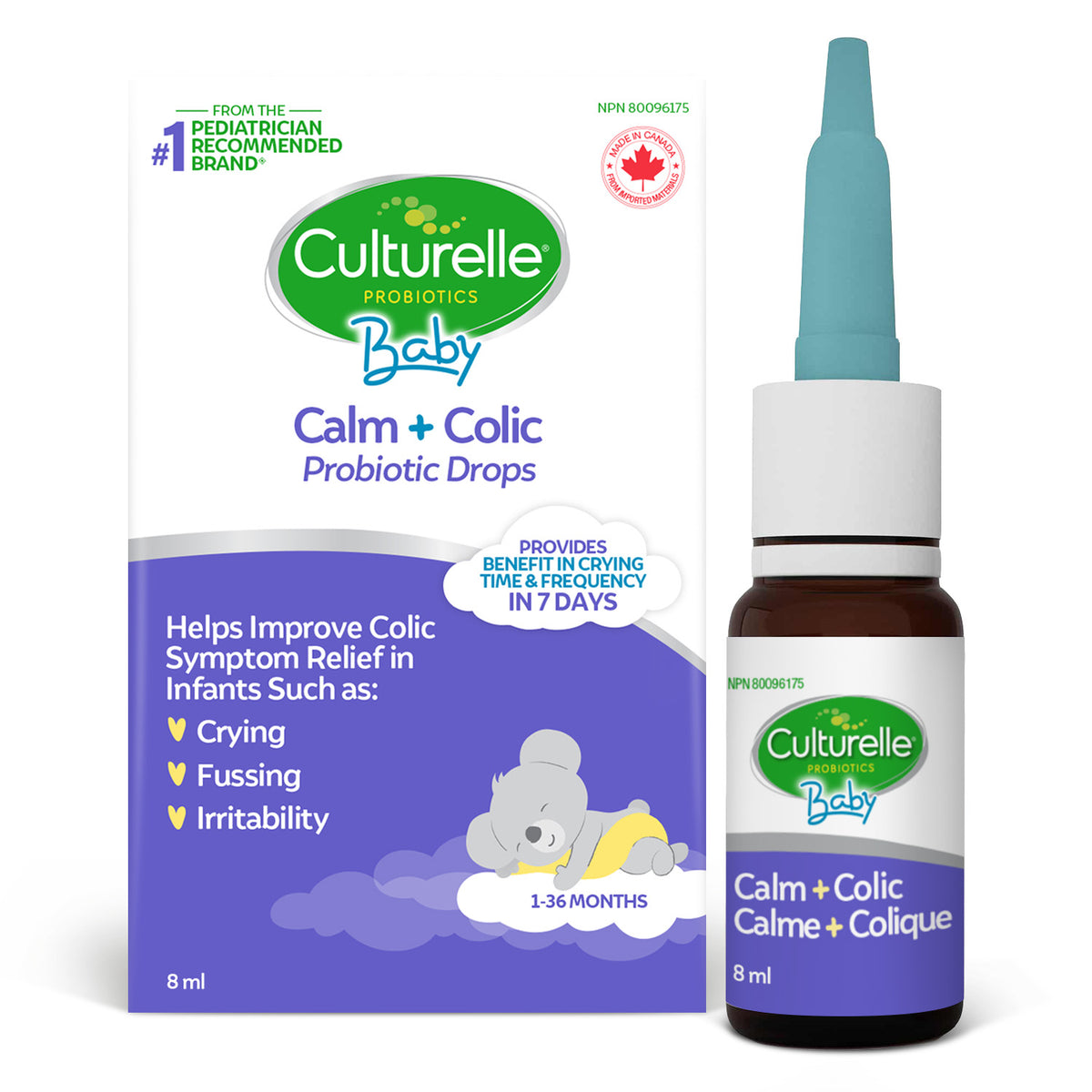 Culturelle Baby Calm + Colic product packaging