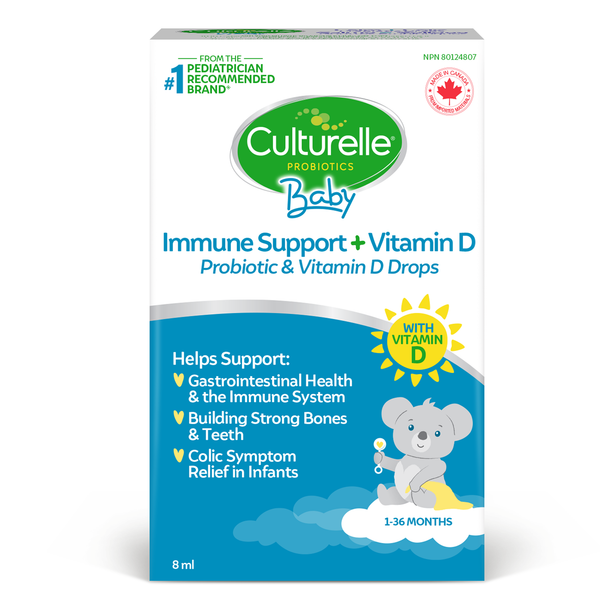Culturelle® Baby Immune Support + Vitamin D Probiotic Drops