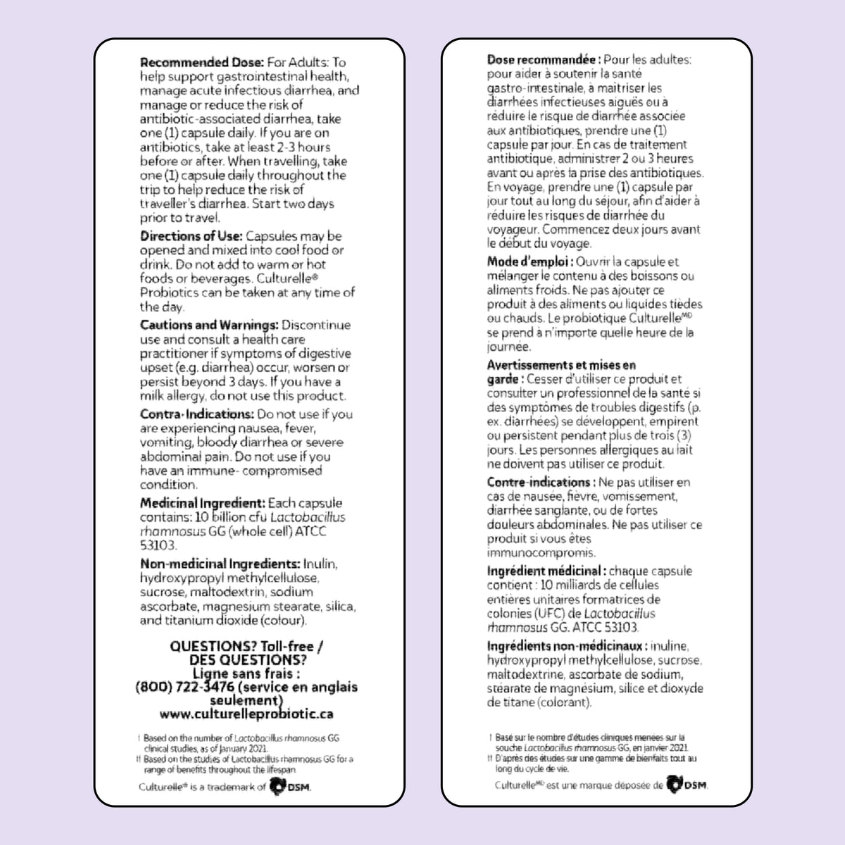 Culturelle Digestive Health directions